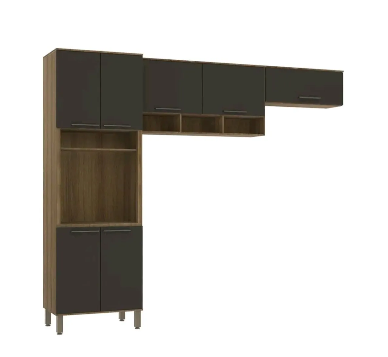 Armário de Cozinha Completo - Design Moderno