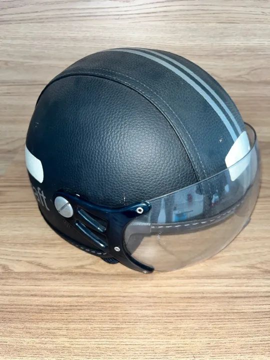 Capacete Kraft Preto - Foto 4