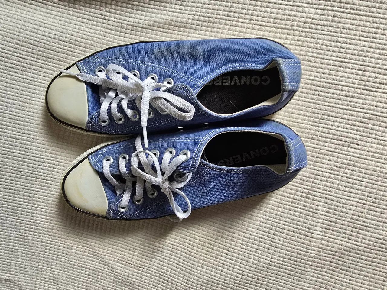Tênis Converse Azul 36BR - Foto 4