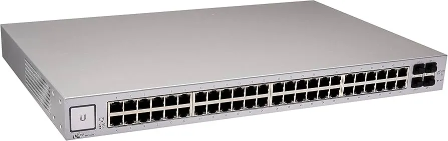 Switch Ubiquiti - UniFI - 48 Portas Gigabit - PoE 500W