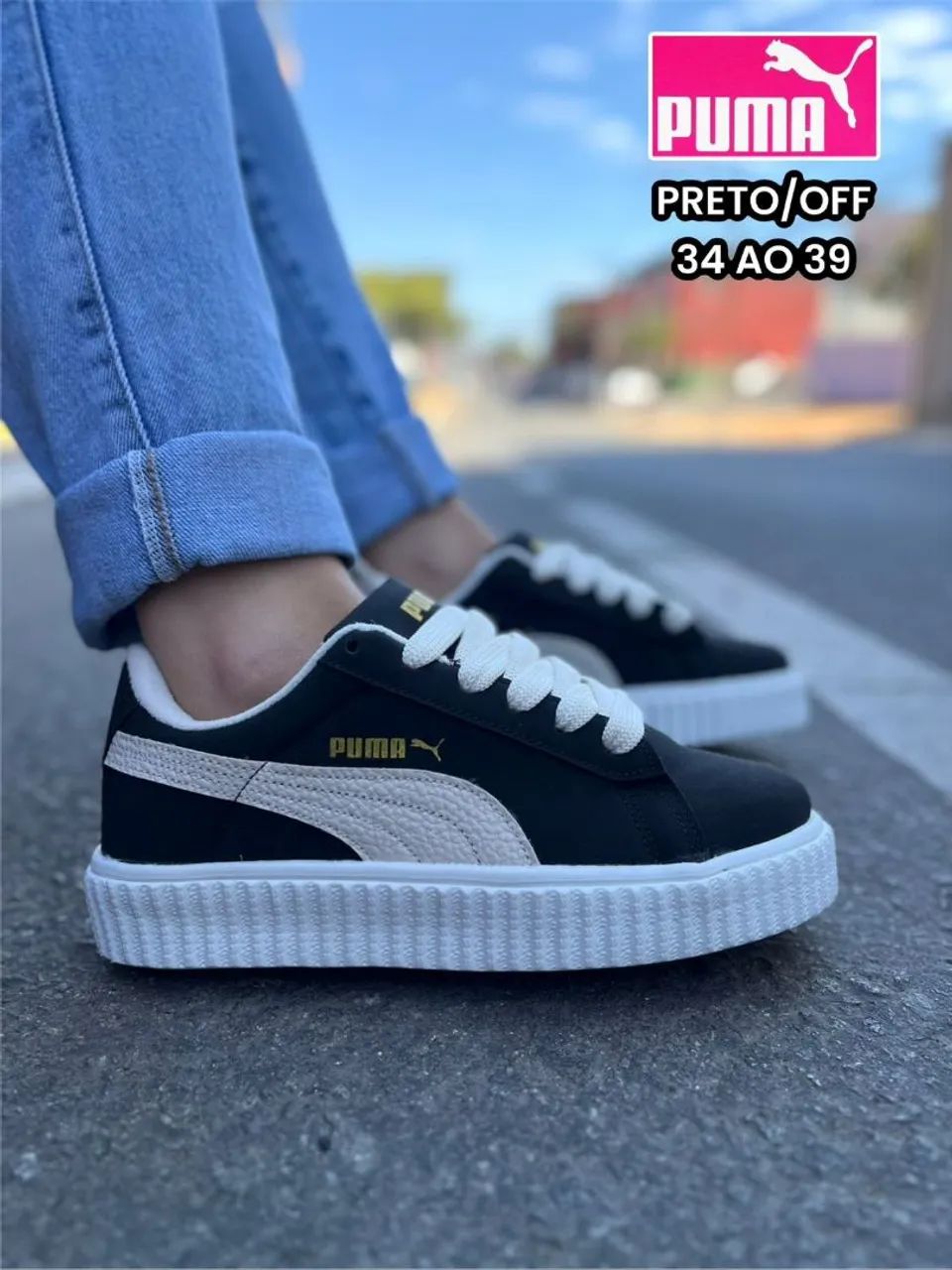 Tênis Puma Feminino Preto entre outros modelos femininos promoção 