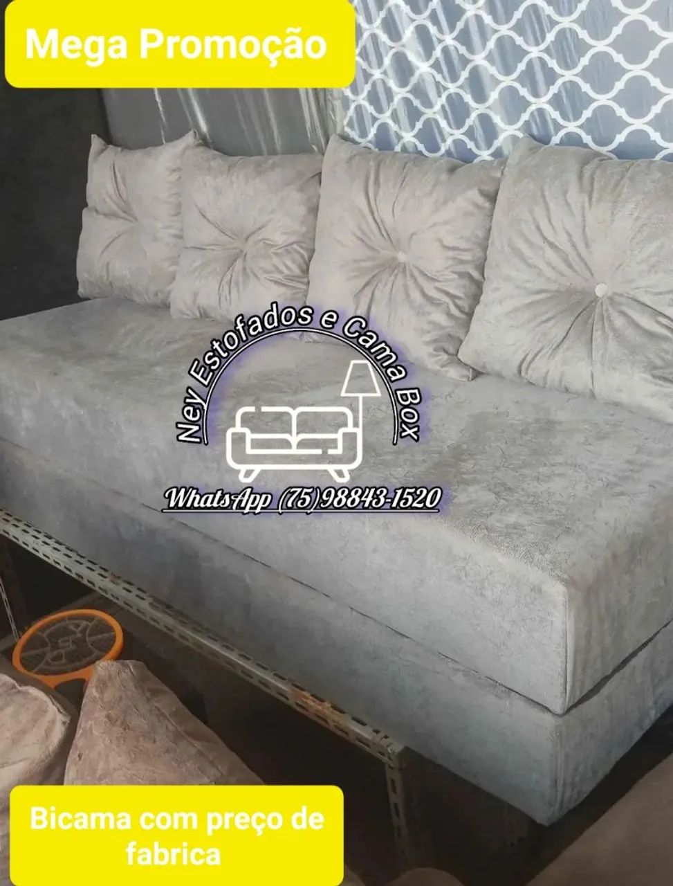 Sofá Cama Bicama R$399,99 - Foto 4