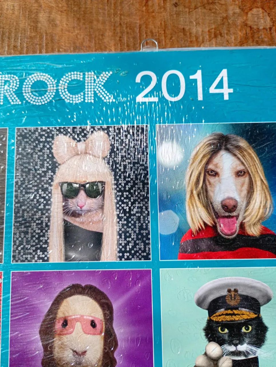 2 calendarios pets rock lacrados - Foto 2