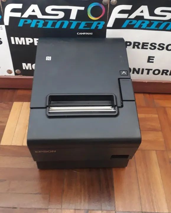 Impressora Epson termica de cupom com rede usb wifi e nfc - Foto 4