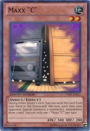 Yugioh!!! Maxx "C" CT09-EN012 Super Rare