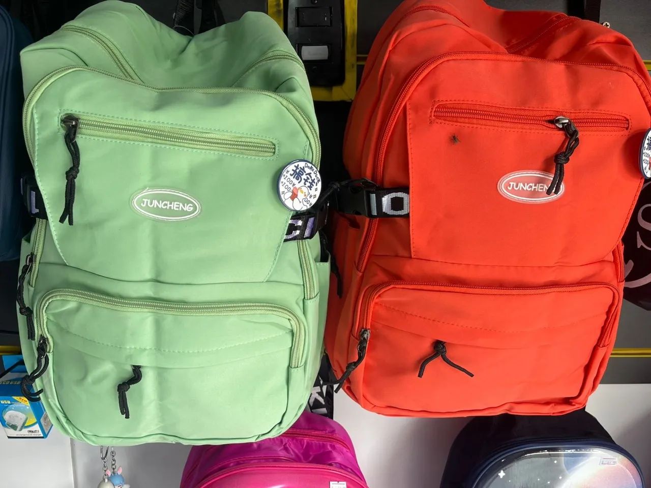 Kit Volta as aulas Mochila Caderno e Lápis - Foto 4
