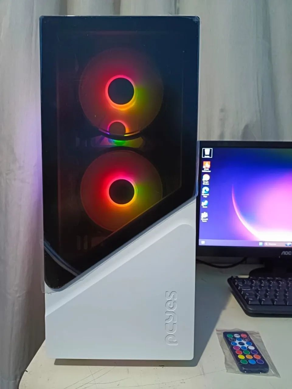 Cpu Gamer i5 9600K 16Gb de Ram Ddr4 + Gtx 1660 Super 06Gb Gddr6 na Cx com Garantia.