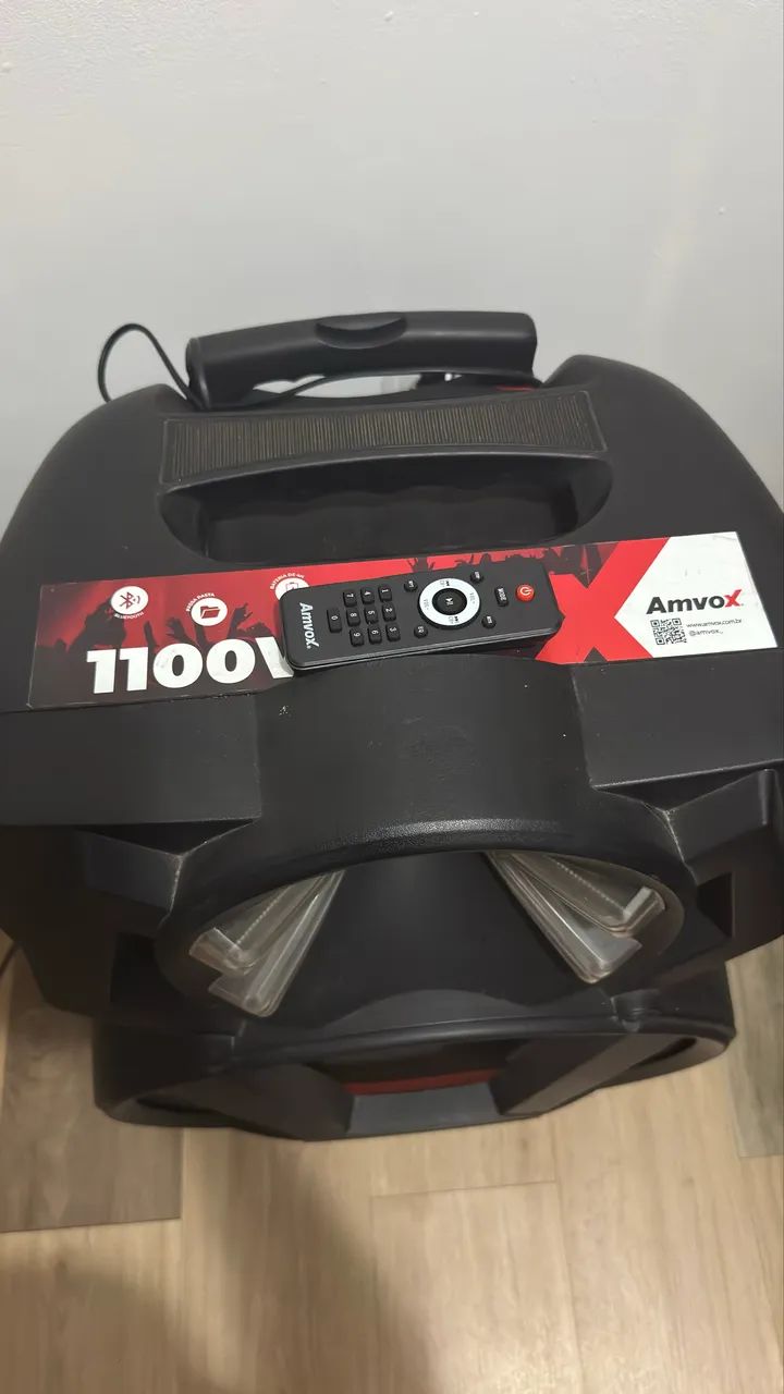 Caixa de Som Amvox - Som Potente e Grave Reforçado - Foto 3