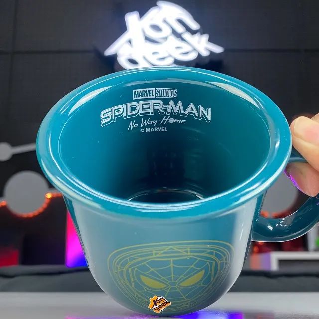 Caneca Camp Spider Man No Way Home Azul - Clube Comix - Foto 2