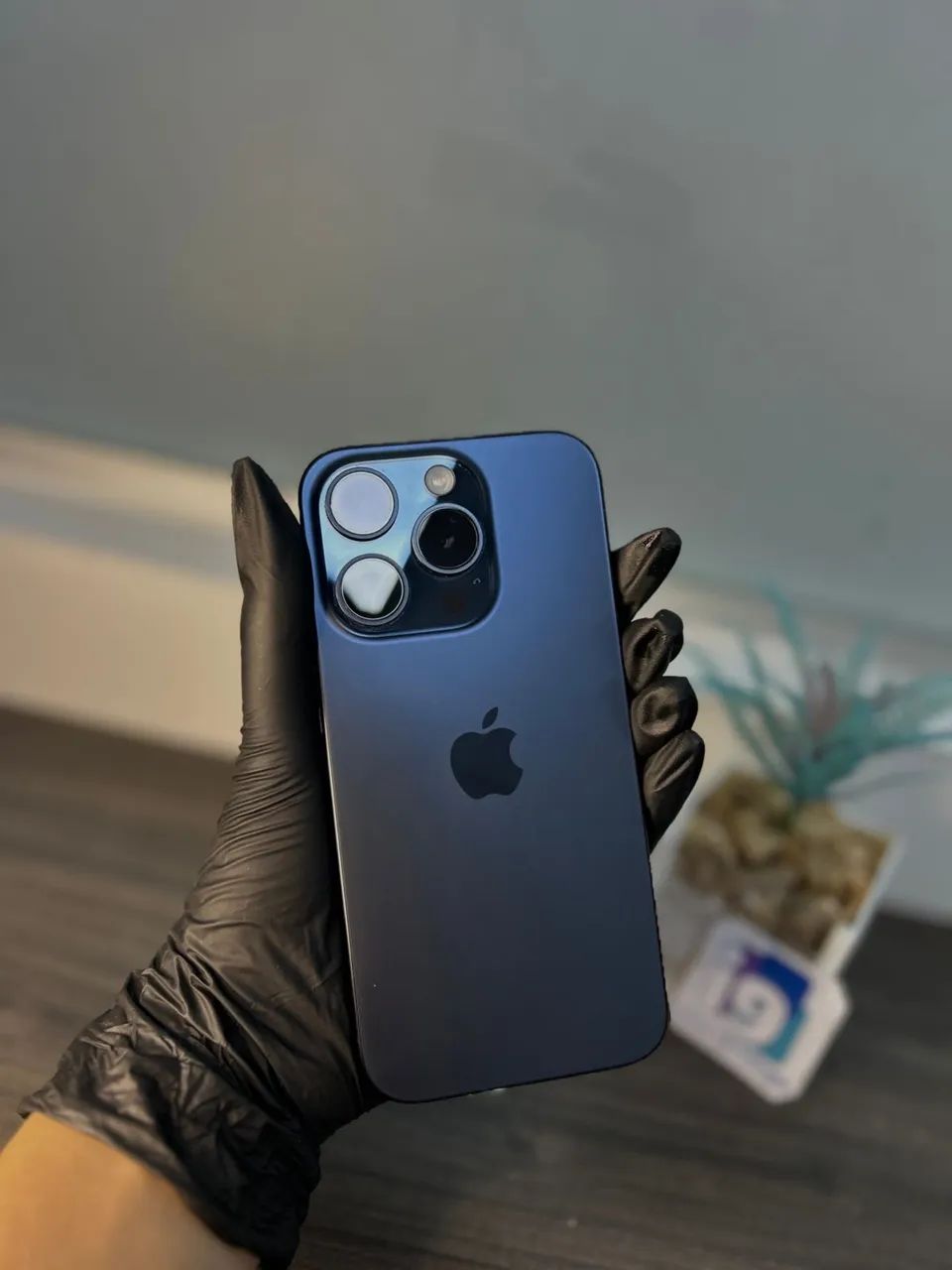 iPhone 15 Pro Titanium Azul 128GB 95% de saúde  - Foto 2