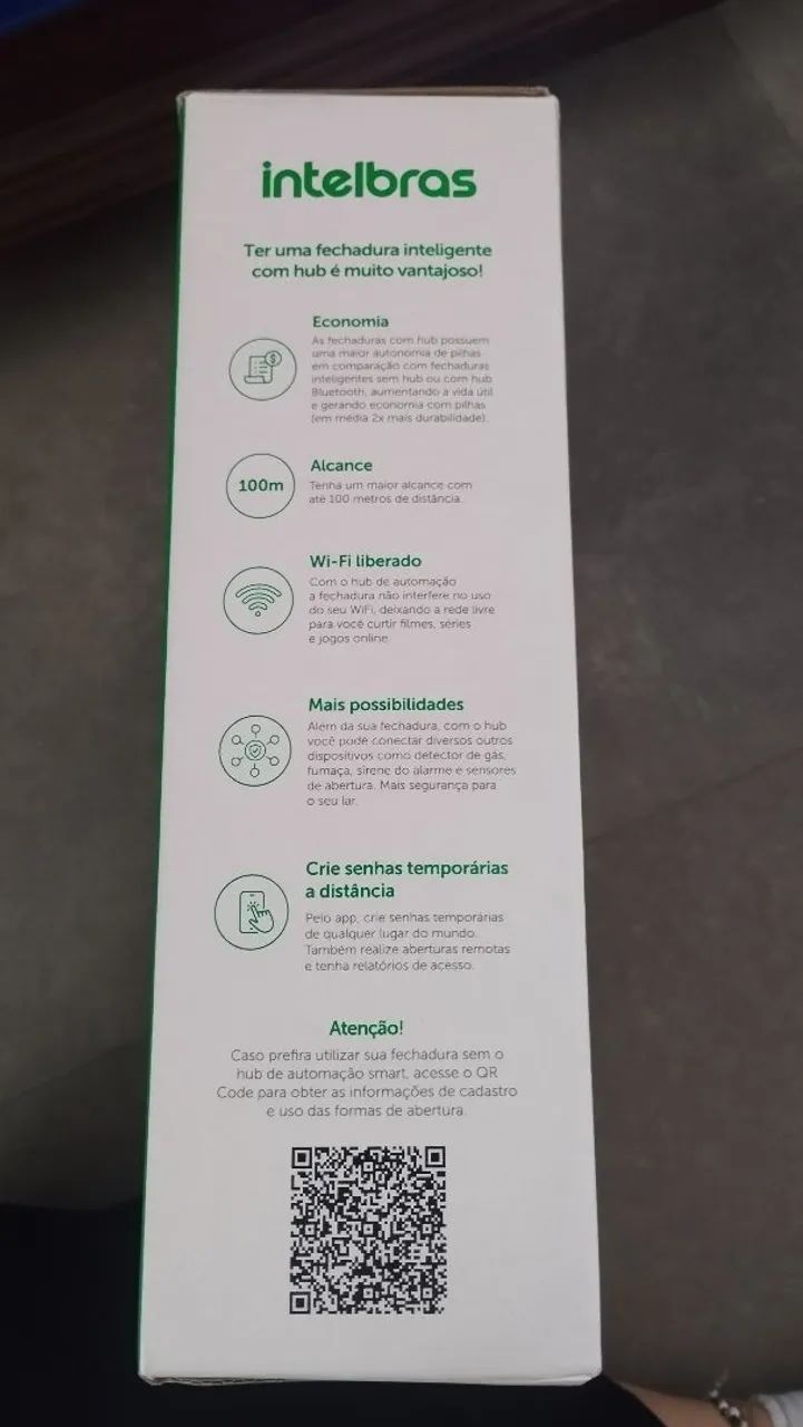 Fechadura Inteligente Intelbras MFV 3000 - Novo - Foto 2