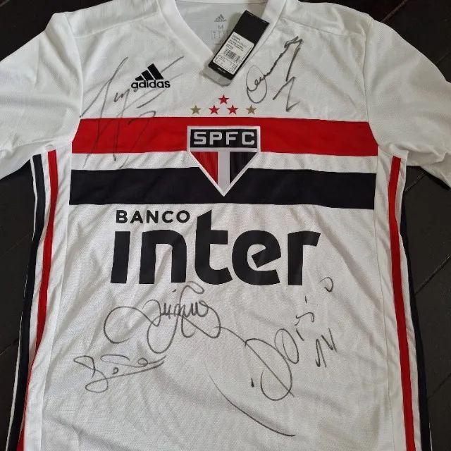 cam autografada original spfc - Foto 3