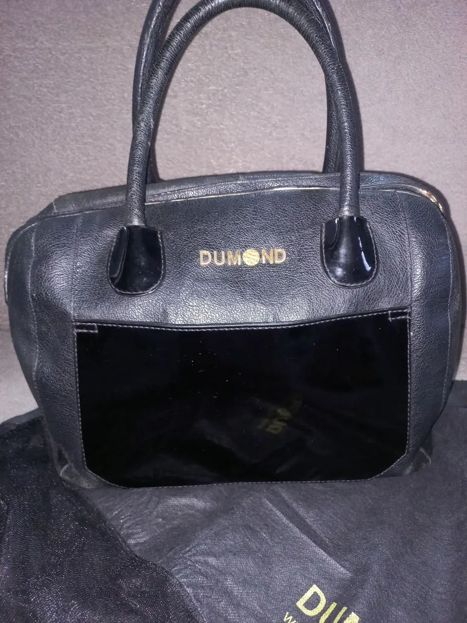 Bolsa Dumond em couro legítimo  - Foto 2