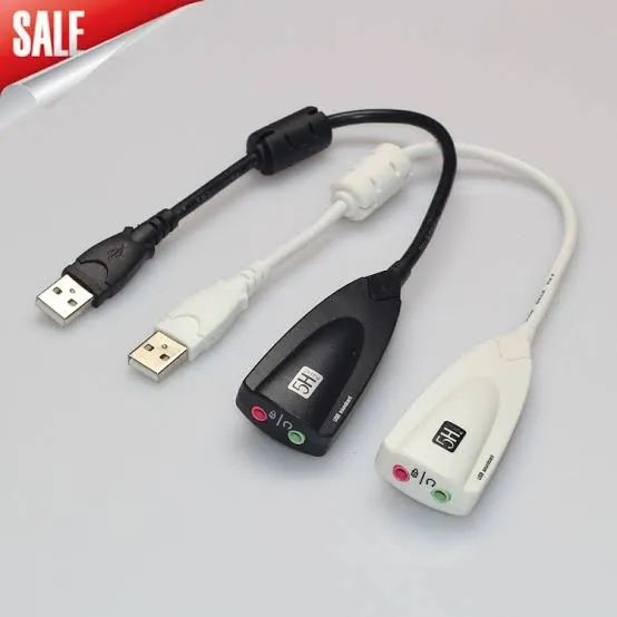 Placa de Som / Áudio USB com cabo Extensor Novo Plug and Play - Foto 4