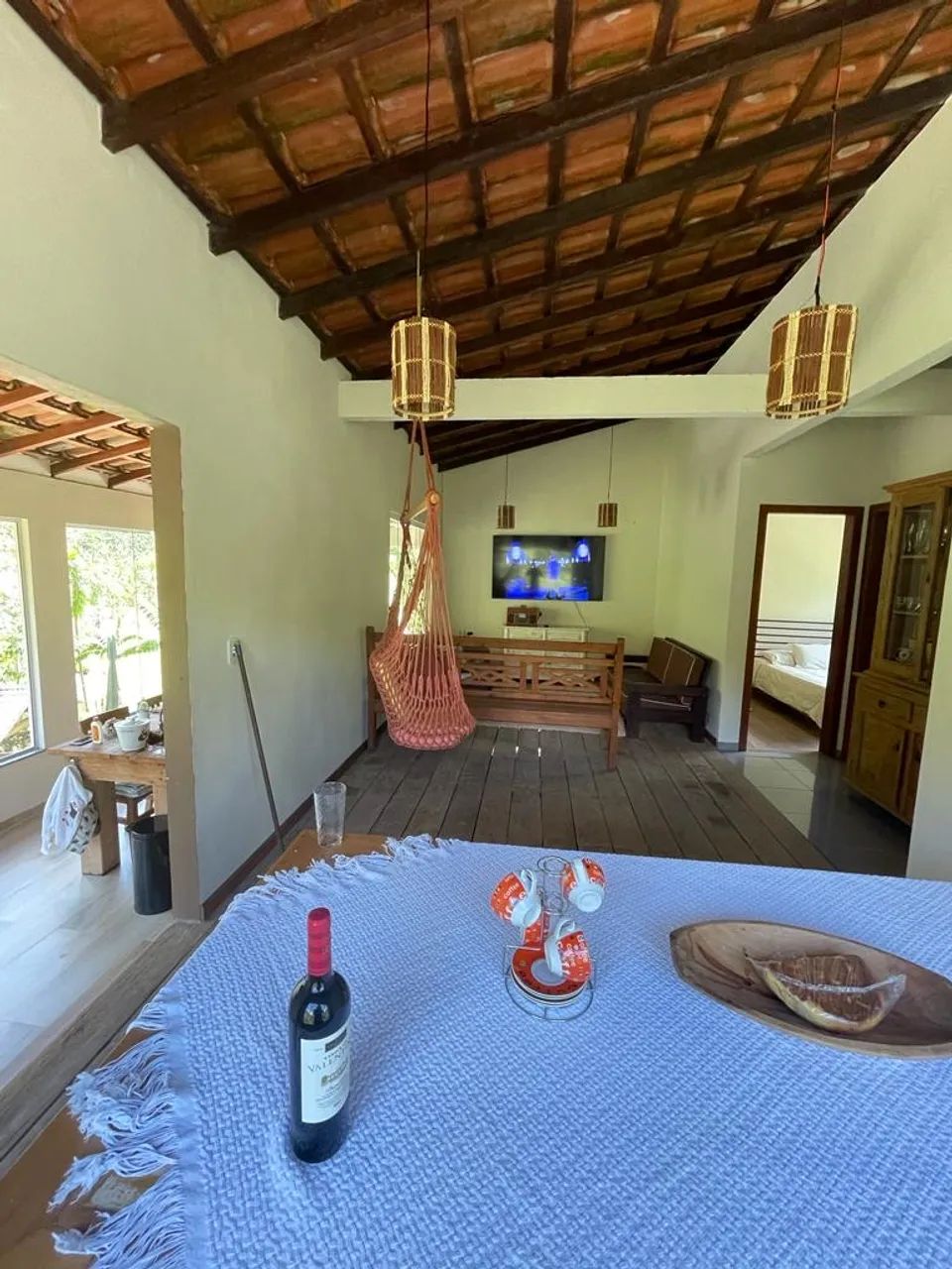 Casa com choupana interior de Alfredo Chaves E S  - Foto 5
