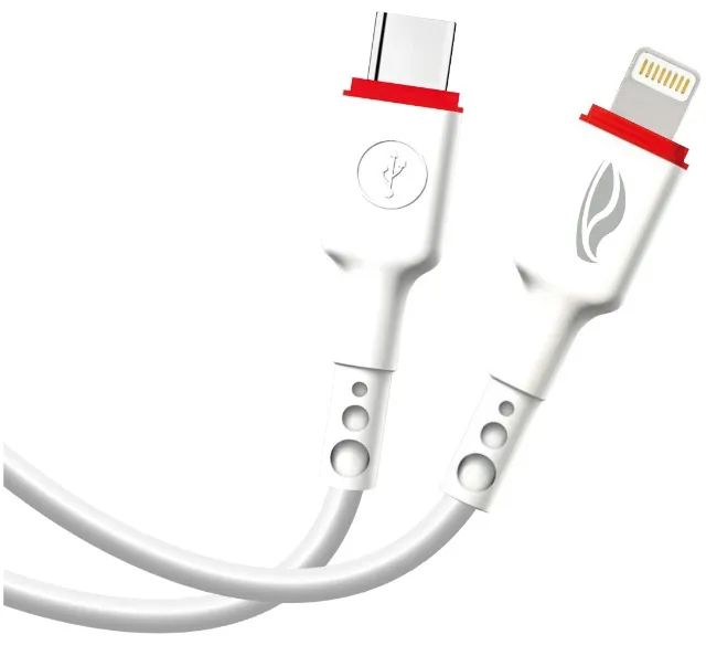 CABO USB TIPO C X LIGHTNING 1 METRO 3A C3TECH CB-CL100WH - Foto 3