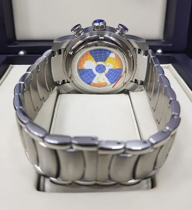 Relógio BVLGARI SKELETON FUNCIONAL MOSTRADOR BRANCO  - Foto 4