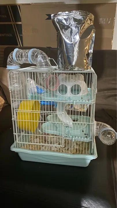 Gaiola de Hamster semi nova