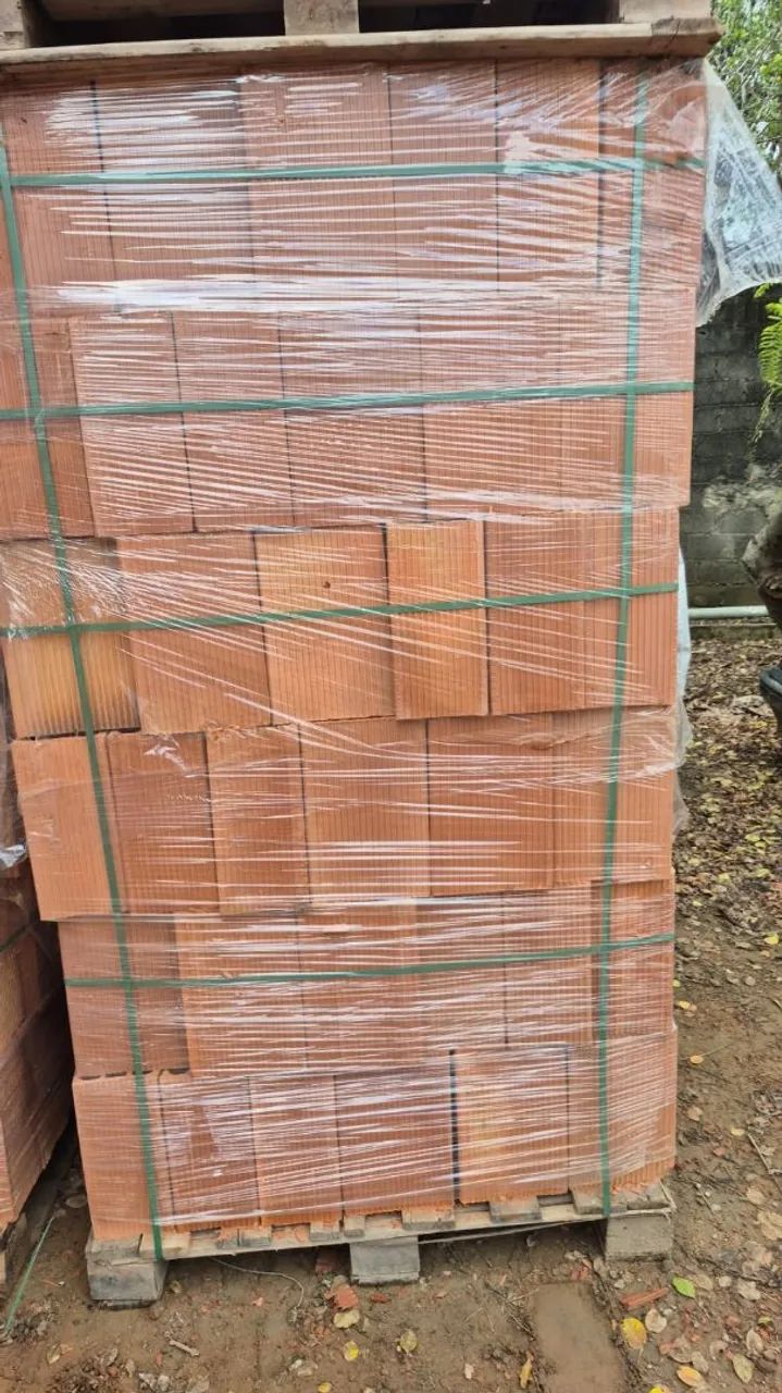Tijolos , tijolões e tijolinhos maciços para churrasqueira, vermelho , branco ou mesclado  - Foto 3