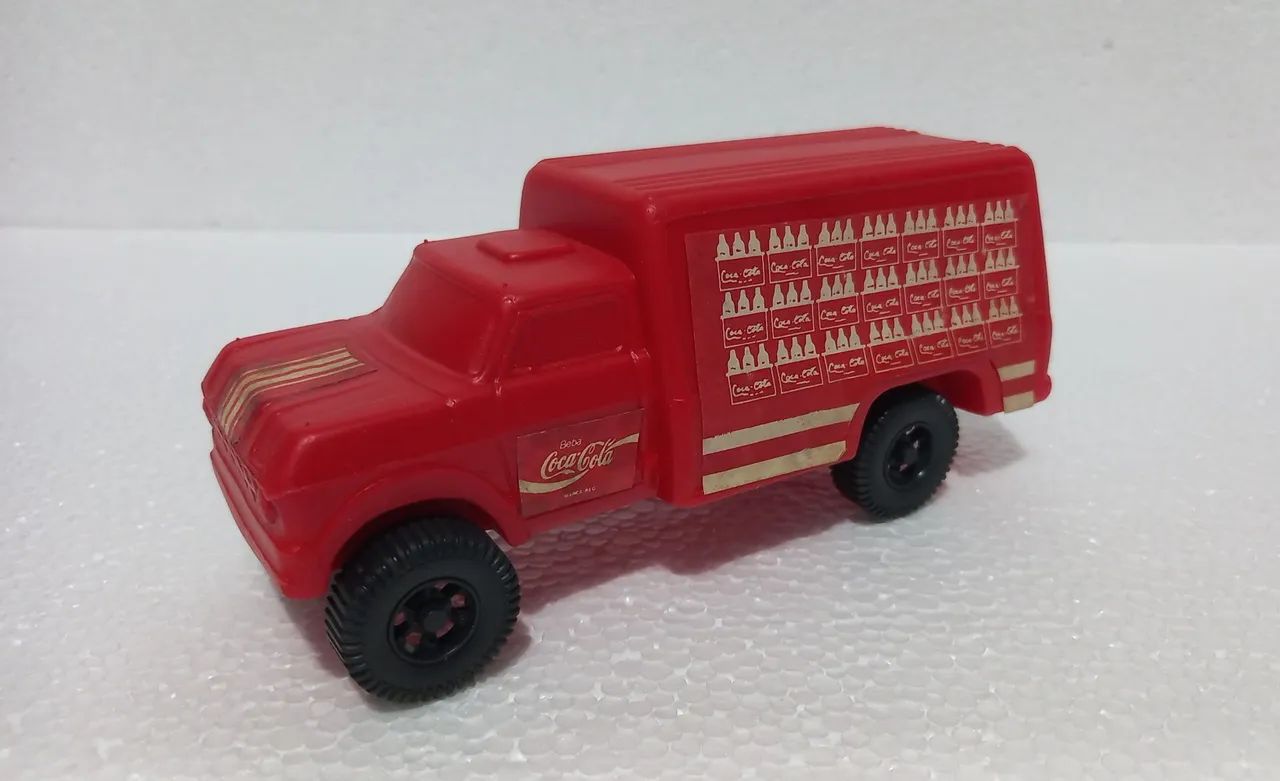 Brinquedo Antigo Caminhão Coca-Cola 