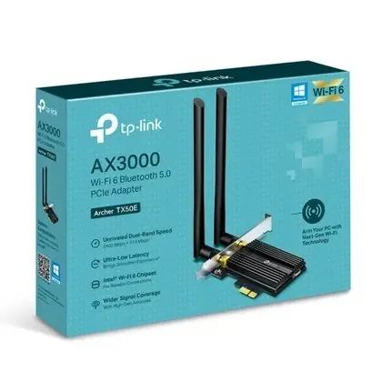 Adaptador PCI EX WI-FI 6 AX3000 Bluetooth 5.0 ARCHER TX50E - TP-LINK -Loja Coimbra Entrega - Foto 4