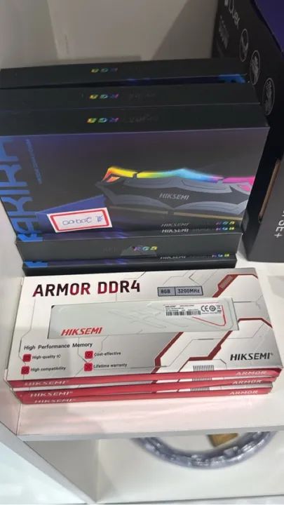 Memória RAM Hiksemi Armor DDR4 8GB 3200MHz