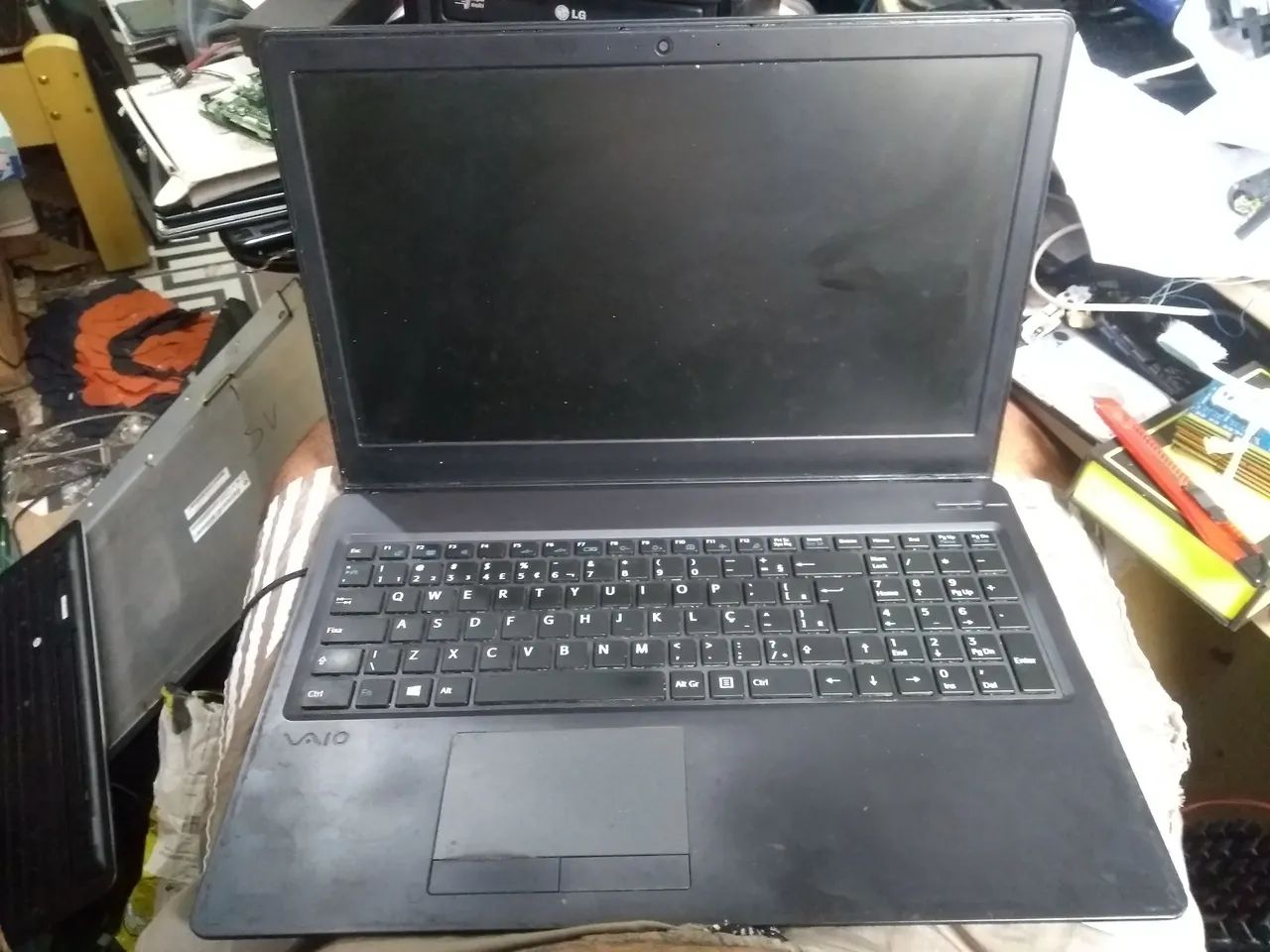 Notebook Vaio fit-15s core i5 defeito