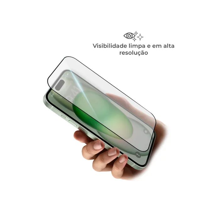Kit 2 Peliculas 3d iPhone 14 Pro, 15 15 Pro Ultra Resistente - Foto 3