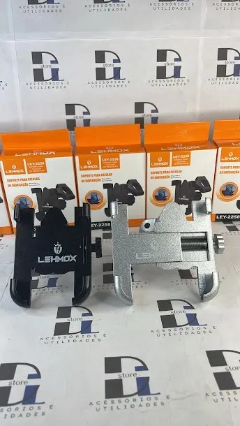 Suporte para celular em liga de alumínio para moto ou bike