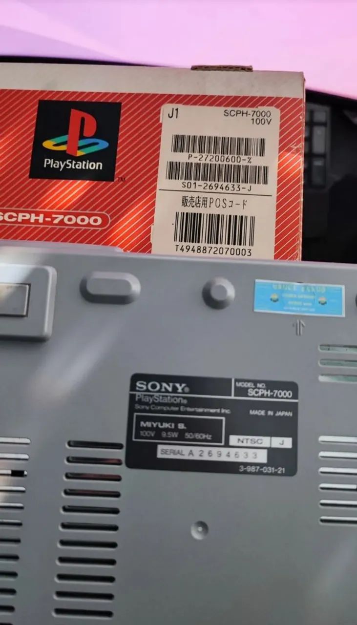 PlayStation 1 - Console Completo com Caixa e Manual - Foto 3
