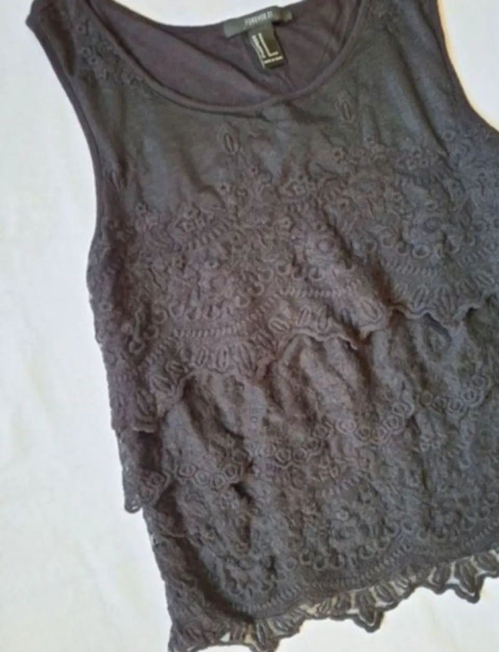 Blusa renda forever 21 - Foto 4