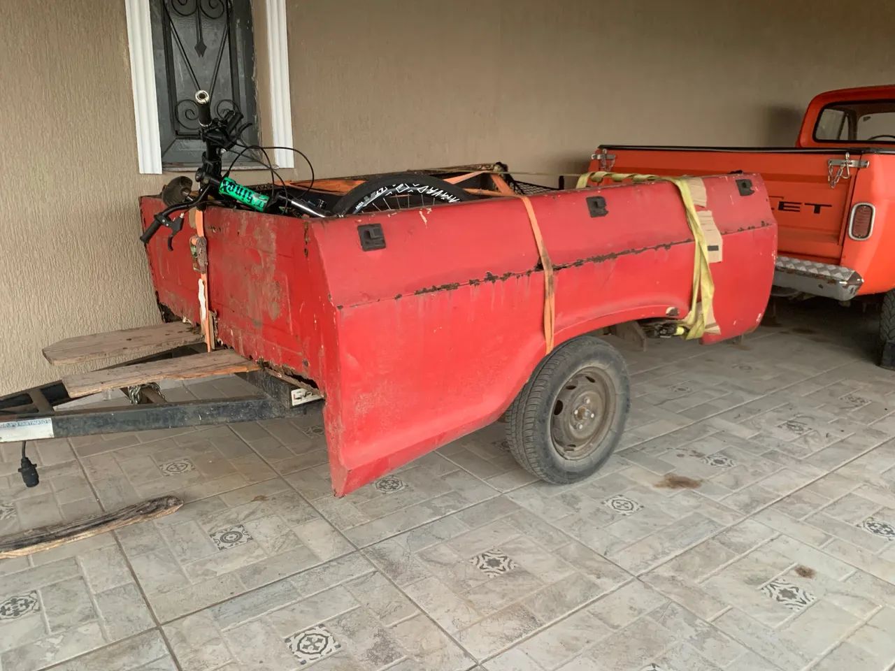 Caçamba c10 + tampa carroceria de Lata c14 d10 - Foto 4