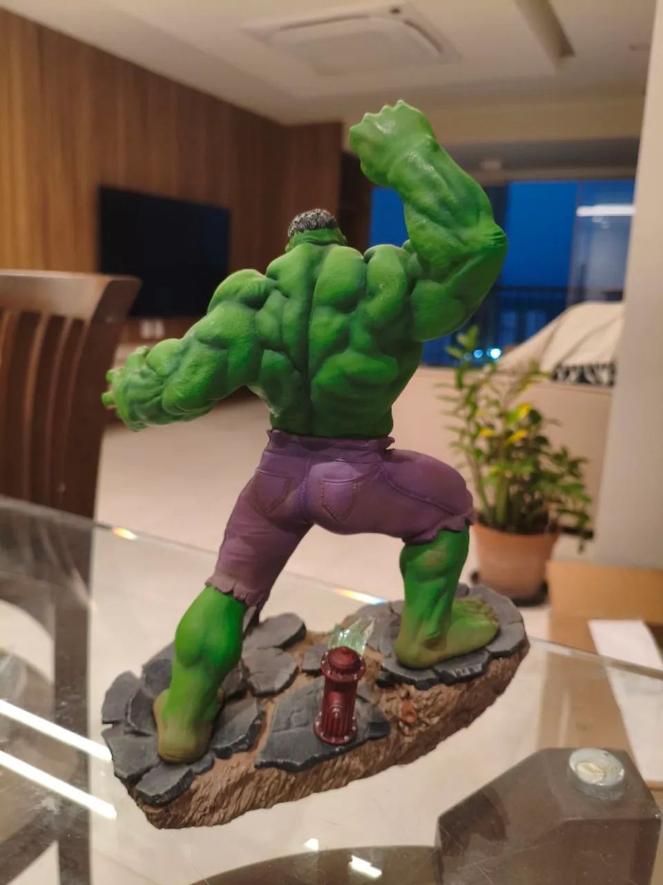 Hulk comics 1/10 Iron studios sem caixa65580490294787125