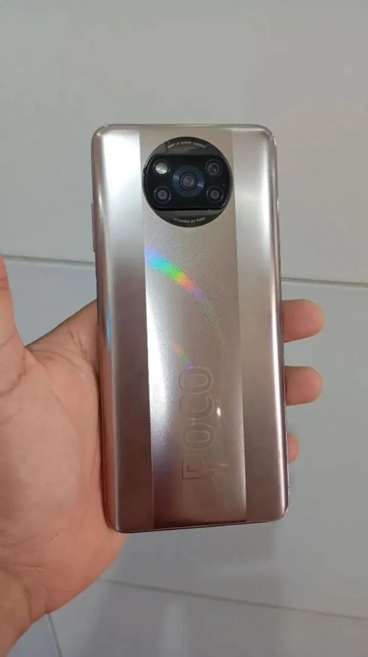 Poco x3 pro funciona perfeitamente 6/128 único dono