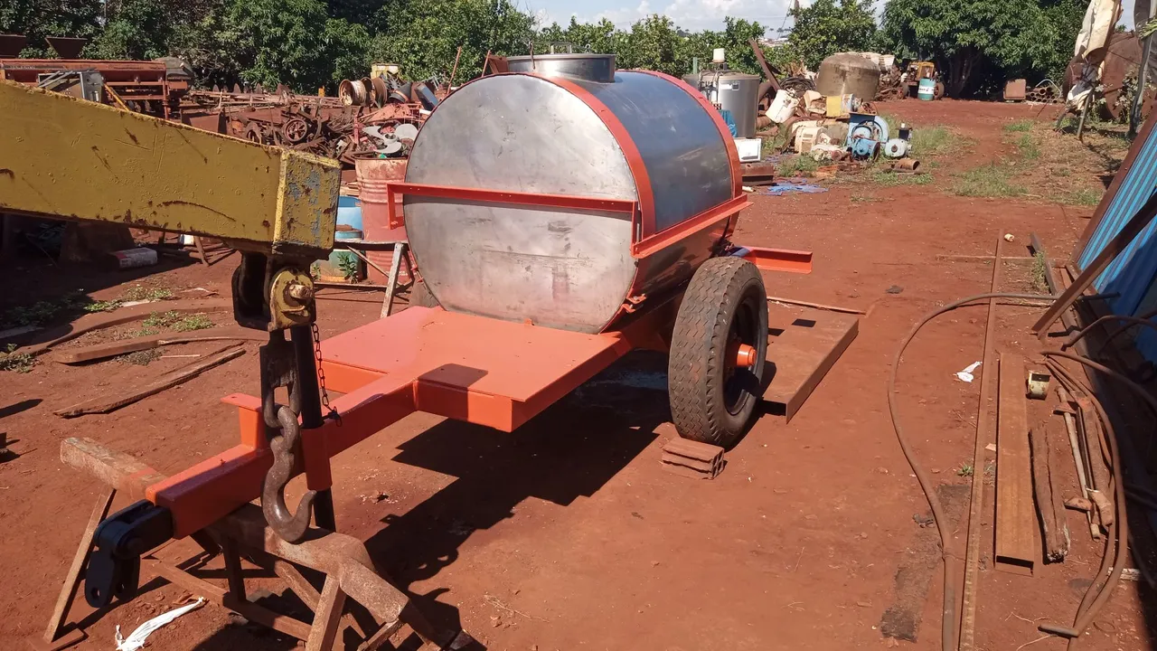 Tanque Inox trator