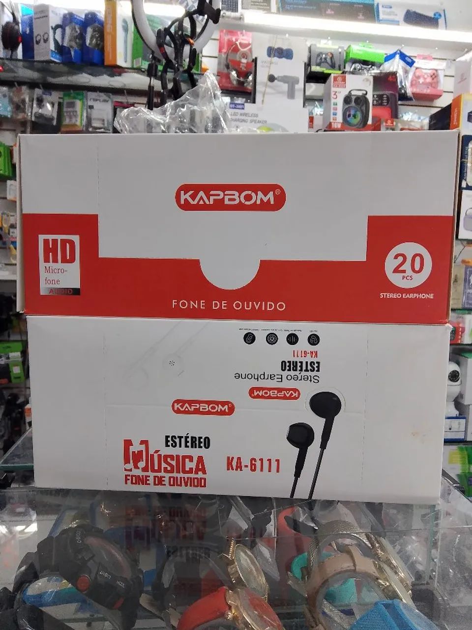 Fone de Ouvido Estéreo Kapbom KA-6111