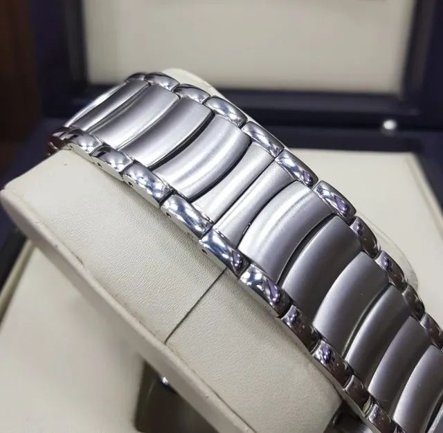 Relógio BVLGARI SKELETON FUNCIONAL MOSTRADOR BRANCO  - Foto 5