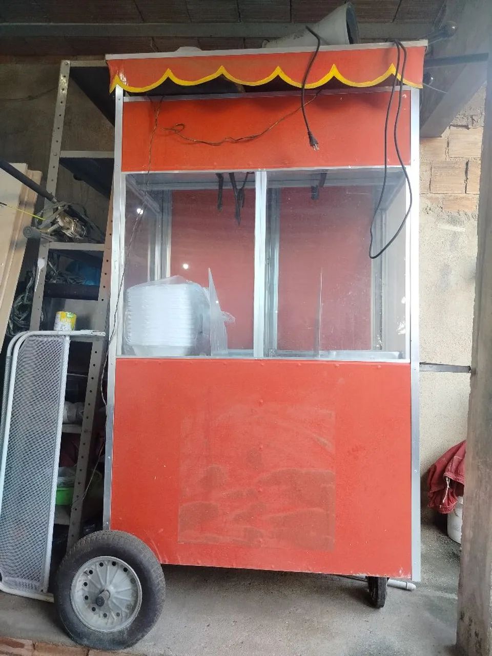 Oportunidade de negócios próprio, carrinho de pipoca ou lanches em geral, super novo !