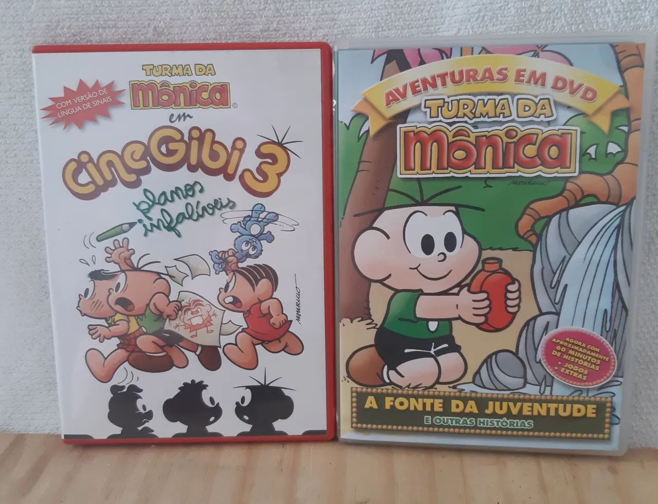 02 Dvd's Turma Mônica , antigos e super conservadas - DVD, Blu-Ray