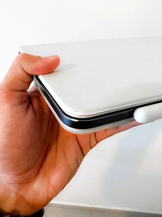 iPad Pro 2018 256GB Wi-Fi + Magic Keyboard PT + Apple Pencil 2ª Geração - Foto 5