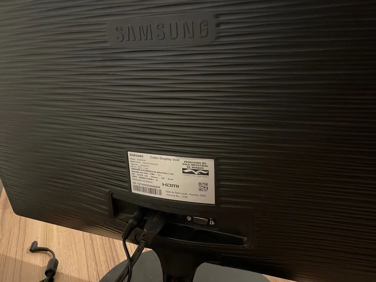 Monitor Samsung 24 polegadas Led Full HD, HDMI, 1Ms, 75Hz, Samsung - Foto 2