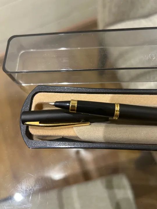 Caneta Borghini Preta - Foto 3