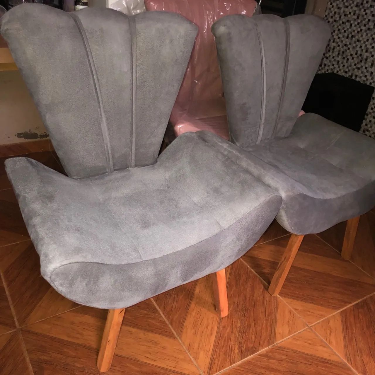Poltronas reforçadas 