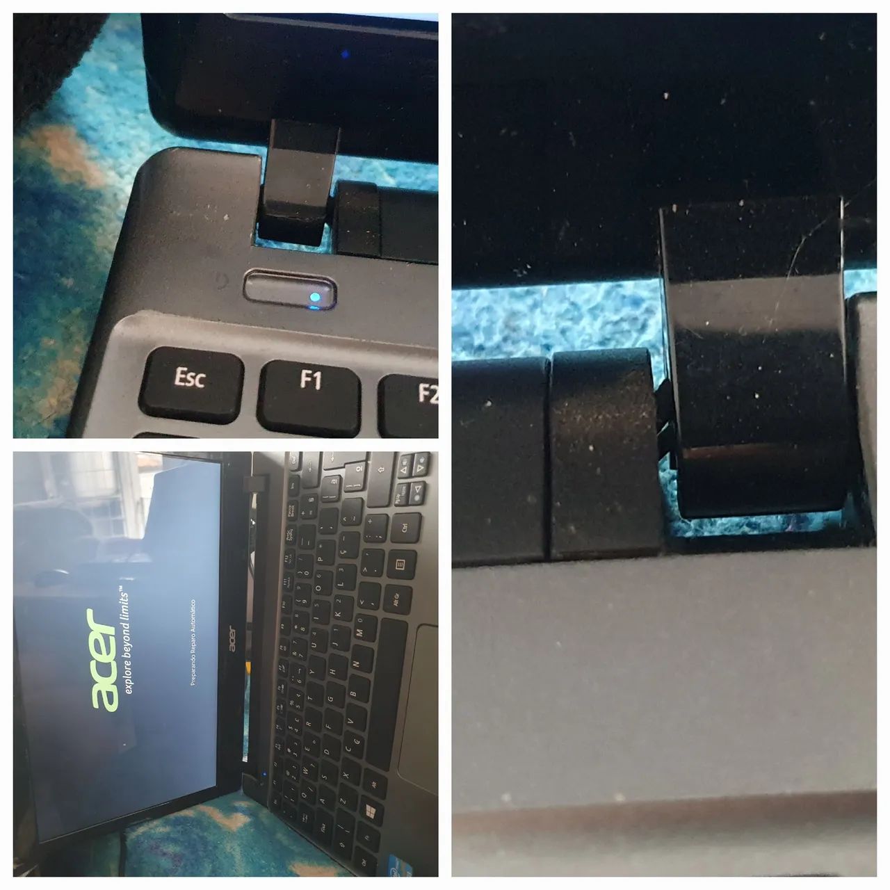Notebook Acer Aspire V5 i3 - Peças / Conserto (Placa e Tela Ok) - Foto 3