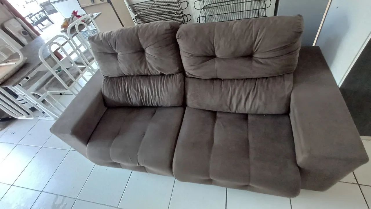 Sofá retrátil grande top - Foto 5