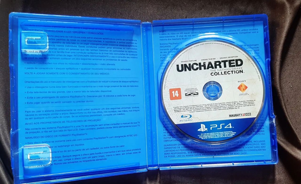 Uncharted Collection jogo PS4 - Foto 3