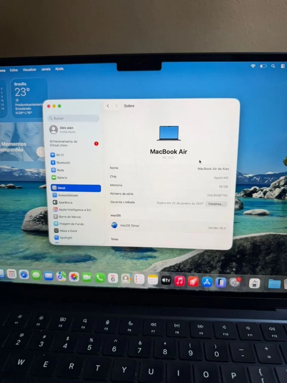 Macbook Air M2 16/256gb  - Foto 5