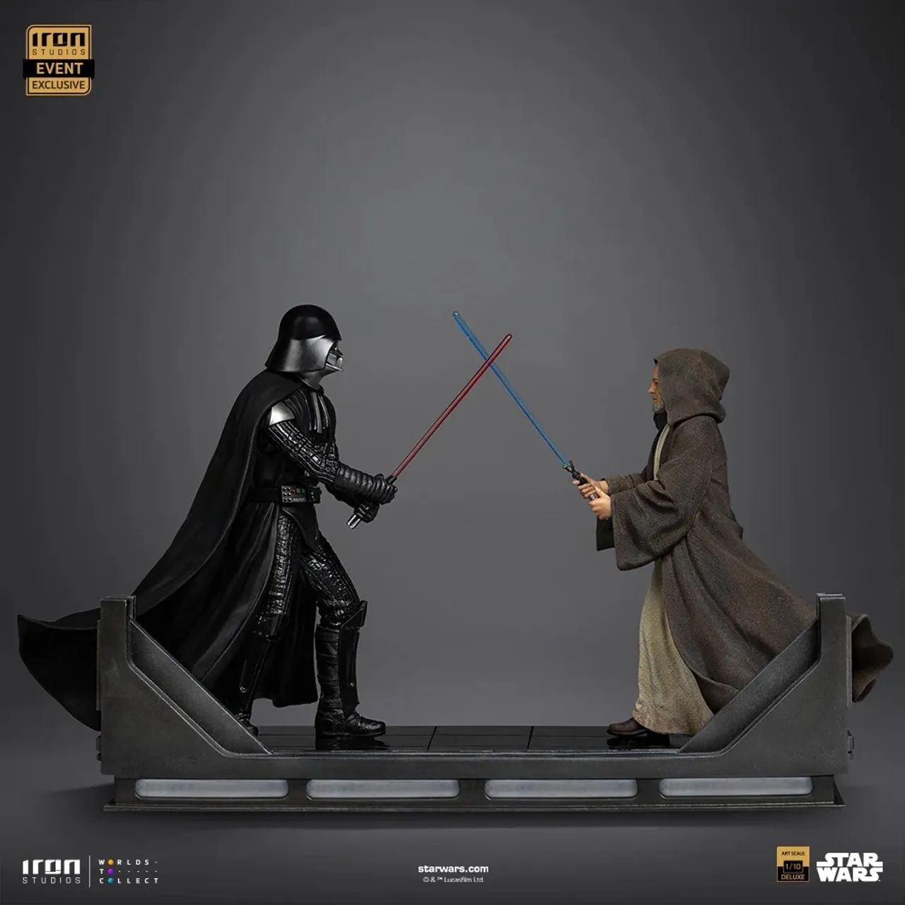 Iron Studios Estátua Darth Vader Vs Obi-Wan Kenobi Exclusive - Foto 3