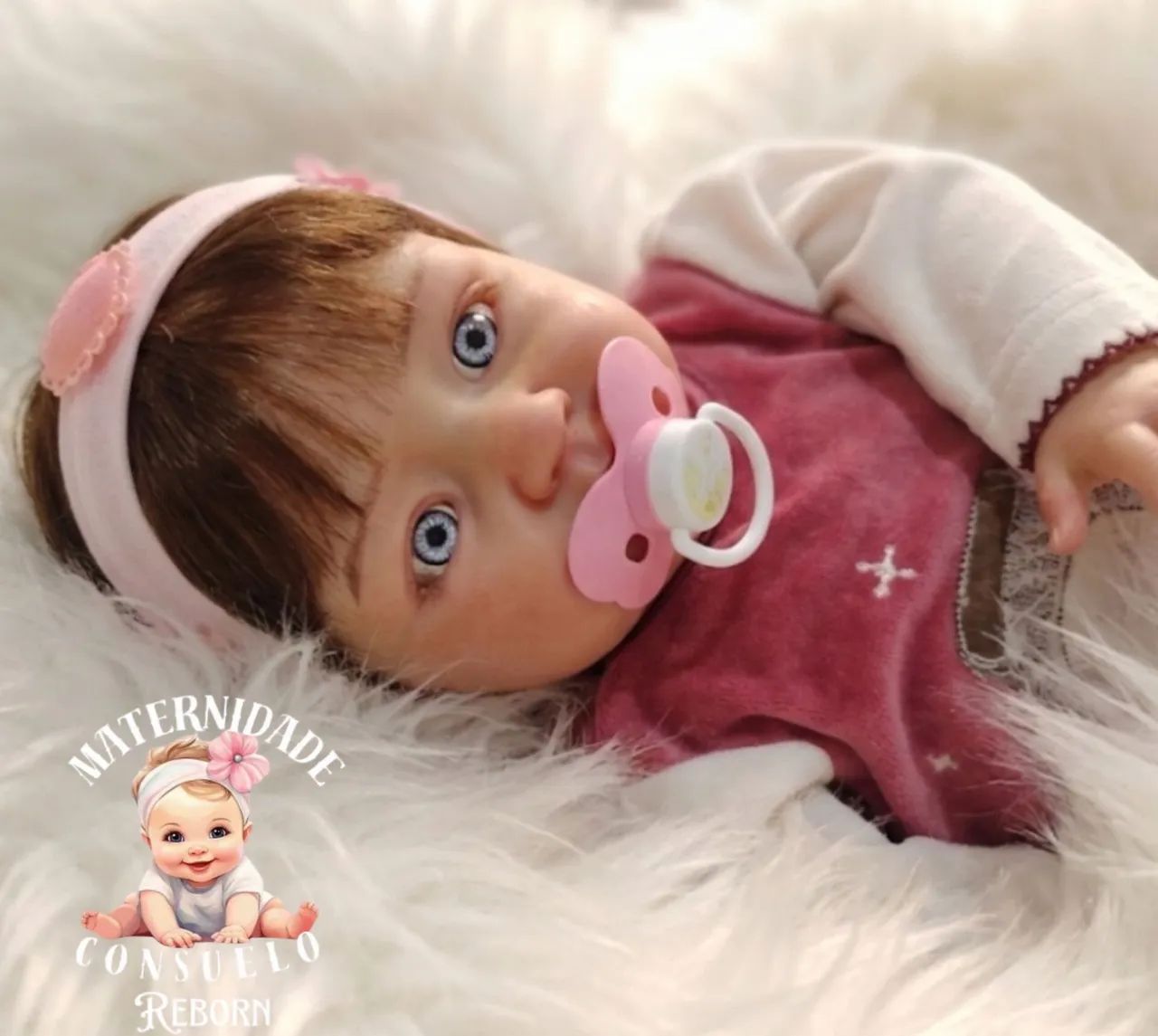 Bebê Reborn kit original com certificado  - Foto 2