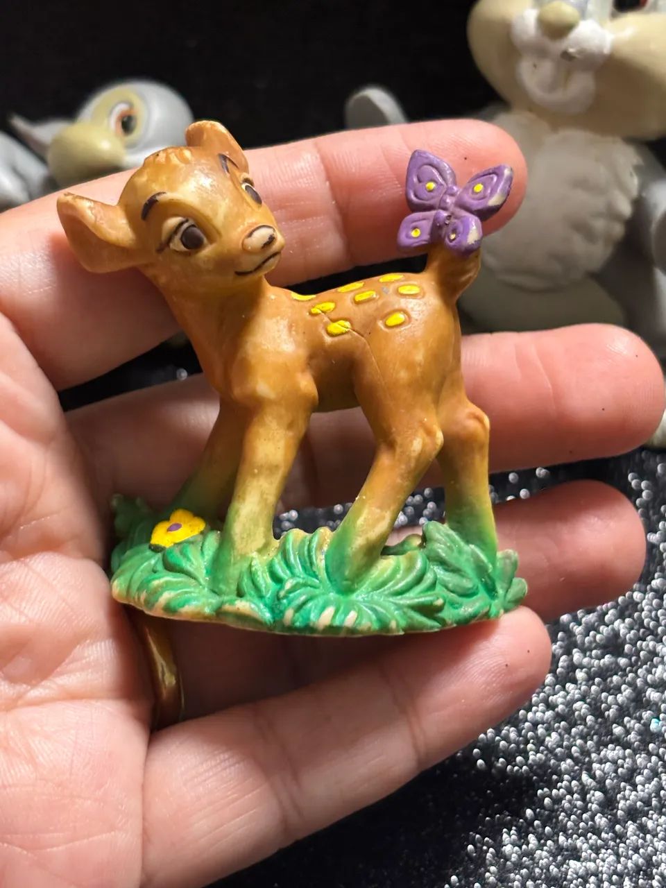 Lote miniaturas Bambi - Disney Store e Bullyland - Foto 2